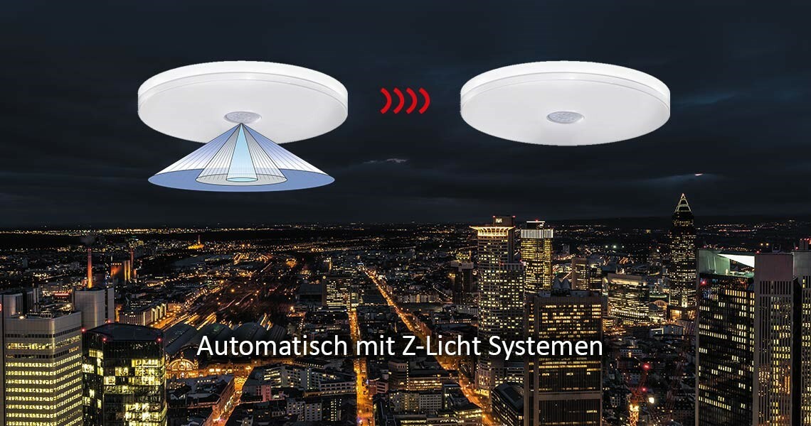 Sensorleuchten SlimLED Deckenleuchte Vernetzbar
