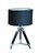 Tischlampe Tripod schwarz