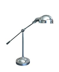 Tischlampe Chrom