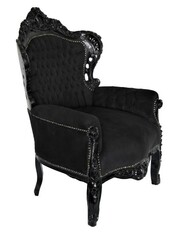 Barock Sessel Samt