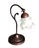 Tiffany Lampe Rose weiss