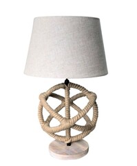 Tischlampe Seemann Seil 58