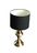 Tischlampe Messing gold