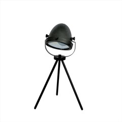 Tischlampe Mond schwarz Tripod