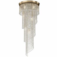 Kristalllampe 1000 Cascade gold