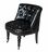 Crystal Chaise schwarz