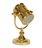 Banker Lampe, Tischlampe gold