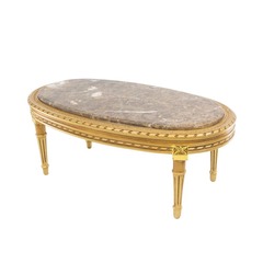 Couchtisch Louis XV gold