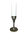 Akku Tischlampe mit Flammenoptik