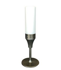 Akku Tischlampe mit Flammenoptik