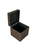 Hocker Truhe braun