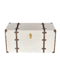 Truhe, Umzugsbox weiss