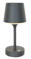 Akku Tischlampe Dive anthrazit schwarz