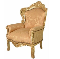 Barock Sessel gold gold