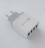 USB 4-Fach Ladegerät, Eurostecker