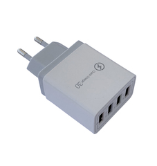 USB 4-Fach Ladestation, Eurostecker