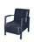 Lounge Sessel schwarz