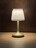 Sensor Akkuleuchte Tischlampe gold weiss