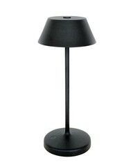 Restaurant Tischleuchte, Akkuleuchte Alu 30 schwarz