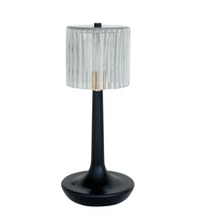 Tischleuchte Akku Glas