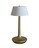 Akku Tischleuchte Lichtix ECO Star gold weiss