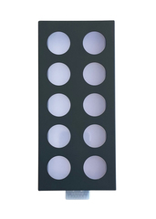 Sensor Wandleuchte PIR LongLED O schwarz mit Bewegungsmelder  