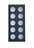 Wandleuchte LongLED O anthrazit LED Design