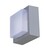 LED Wandlampe Cube Würfel grau