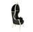 Barocksessel Canopy silber schwarz Samt
