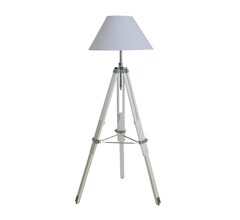 Stehlampe Tripod weiss