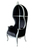 Barocksessel Canopy silber schwarz Samt