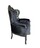 Barock Sessel schwarz/schwarz Kristall