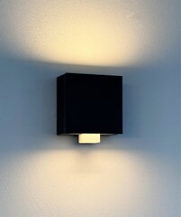 Sensorleuchte Würfel Cube schwarz