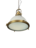 Deckenleuchte Industrie weiss gold Deckenlampe