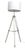 Stehlampe cube weiss