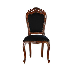 Kings Louis XV Barockstuhl braun/schwarz
