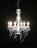 Kristall Lampe weiss