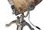 Tischlampe aluminium holz