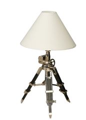 Tripod Tischlampe delux weiss 