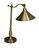 Banker Lampe Messing