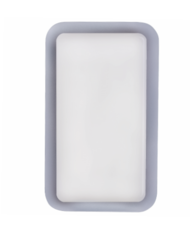 E27 Leuchte, Corlite 2x E27 IP54 Alu