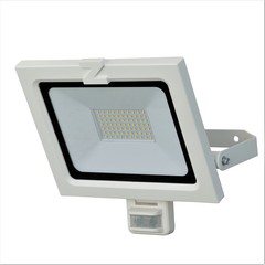 Sensor Strahler 50W weiss