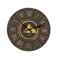 Wanduhr Matterhorn gold - LIQUIDATION