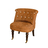 Sessel Camden Kristall hell braun seite