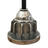 Stehlampe weiss Zahnrad