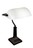 Banker Lampe weiss